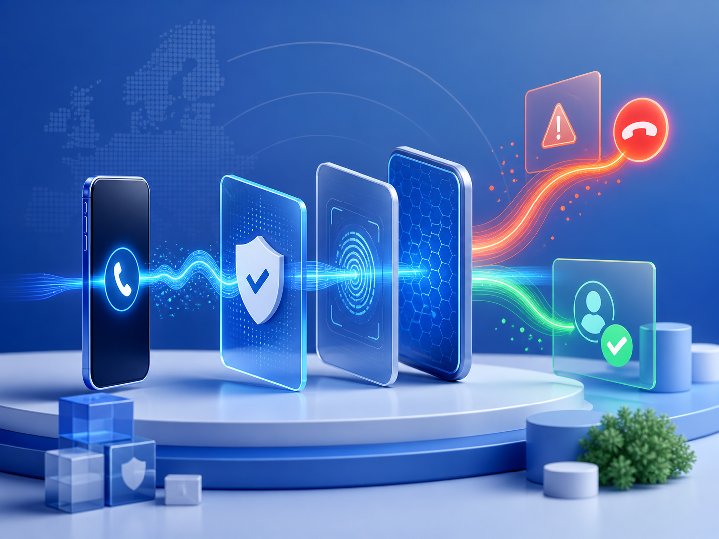 Digital communications passing through verification and threat filters
